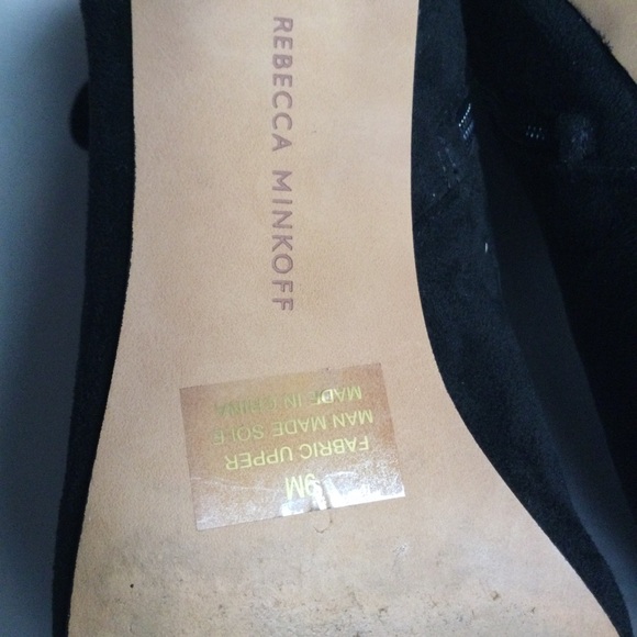 Rebecca Minkoff Black Ankle Boots - Picture 8 of 11